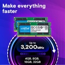Crucial 16GB Ram DDR4 3200Mhz Laptop