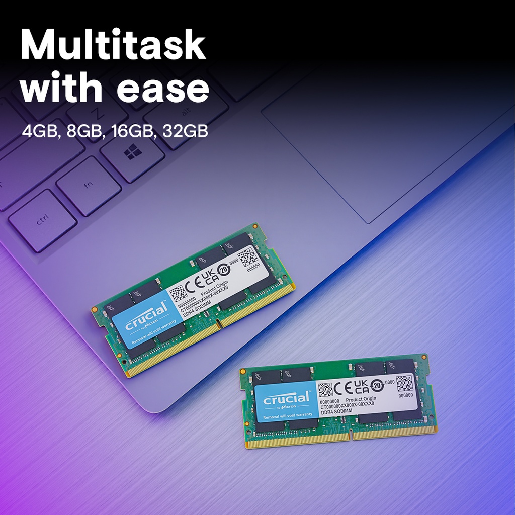 Crucial 16GB Ram DDR4 3200Mhz Laptop