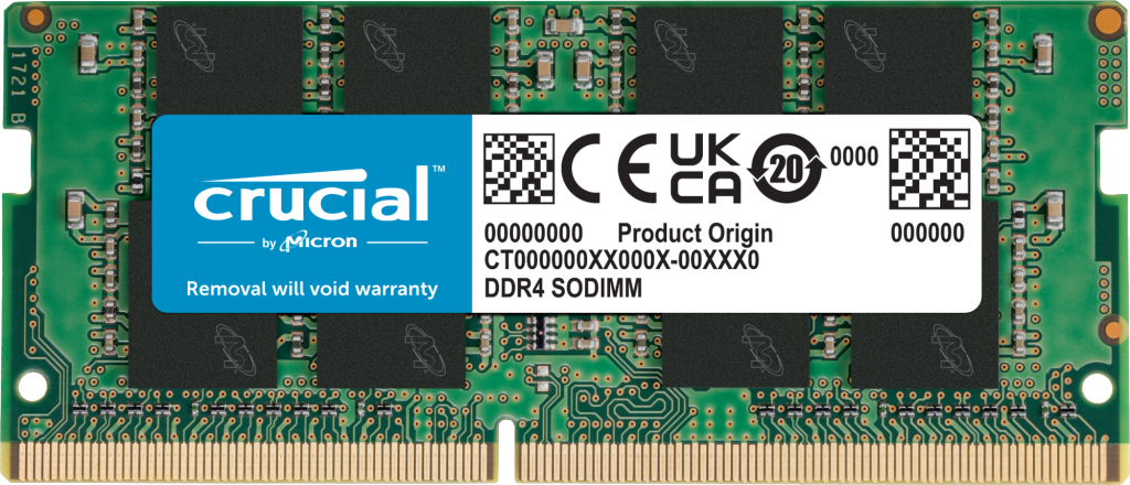 Crucial 16GB Ram DDR4 3200Mhz Laptop