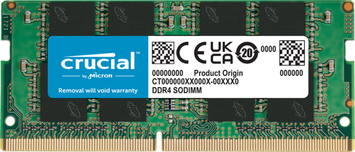 Crucial 8GB Ram DDR4 3200Mhz Laptop